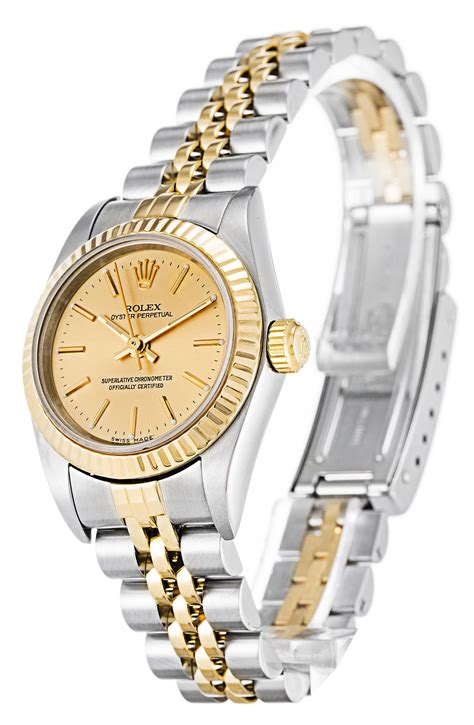 rolex donna acciaio